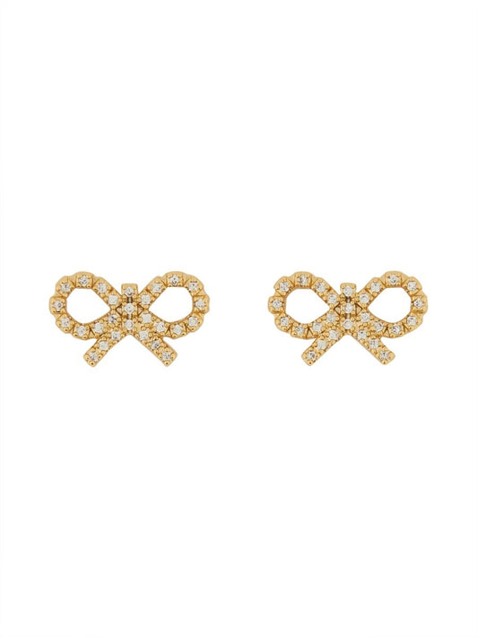 SELF-PORTRAIT MICRO BOW EARRINGS