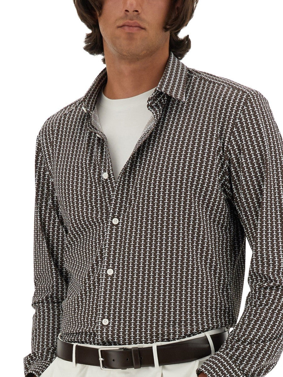 Boss MICRO CHECK PATTERN SHIRT