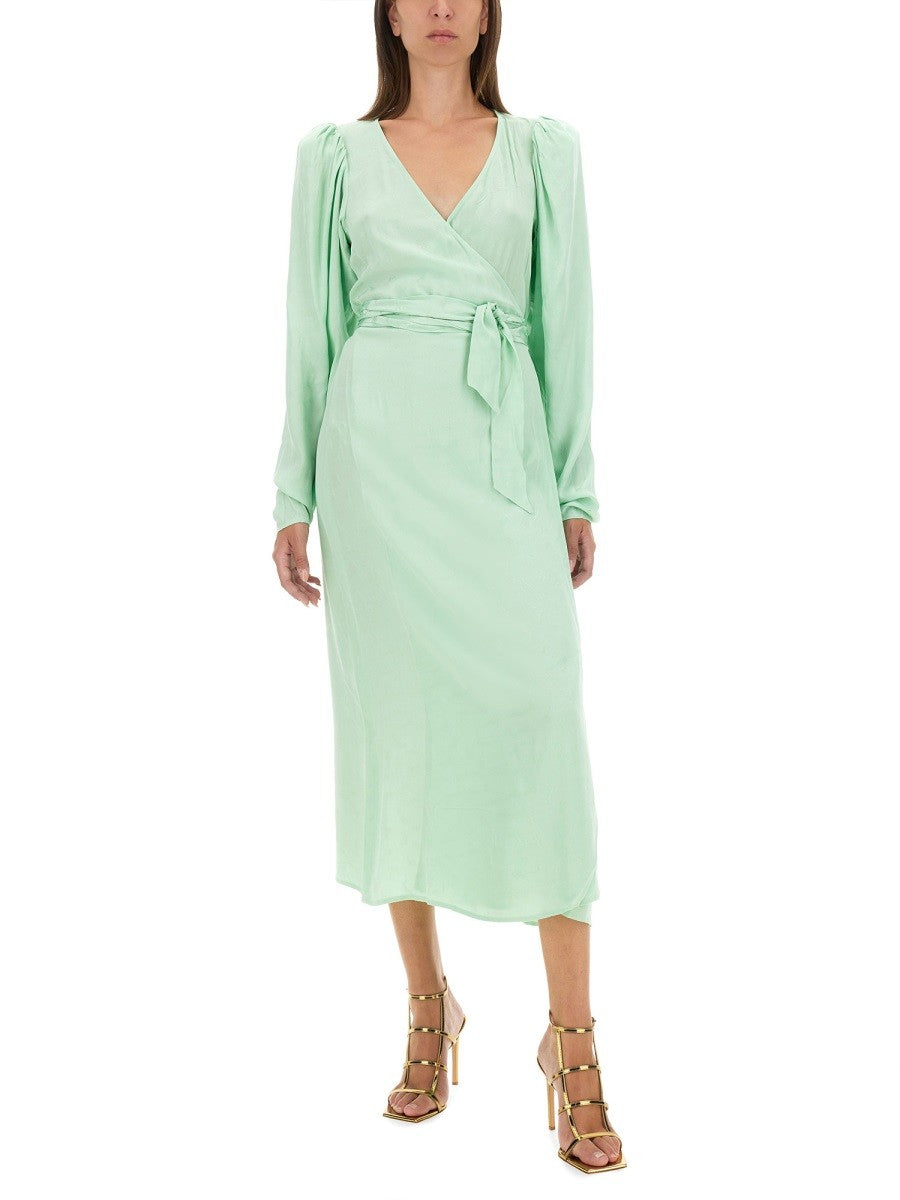 ROTATE BIRGER CHRISTENSEN MIDI DRESS