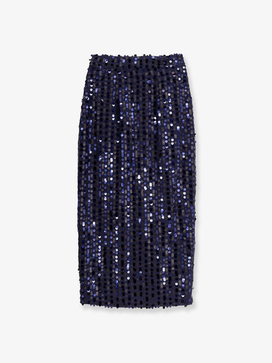 Actualee Midi skirt with sequins