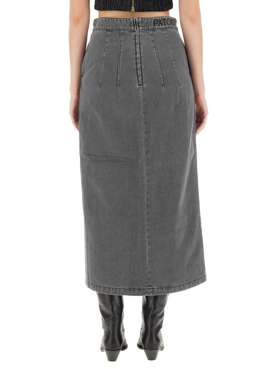 PATOU MIDI SKIRT