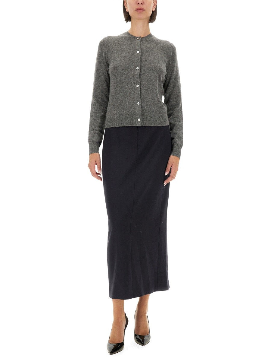 THEORY MIDI SKIRT