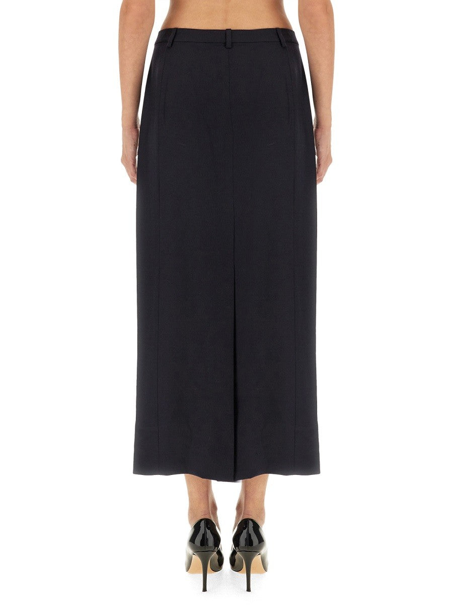 THEORY MIDI SKIRT