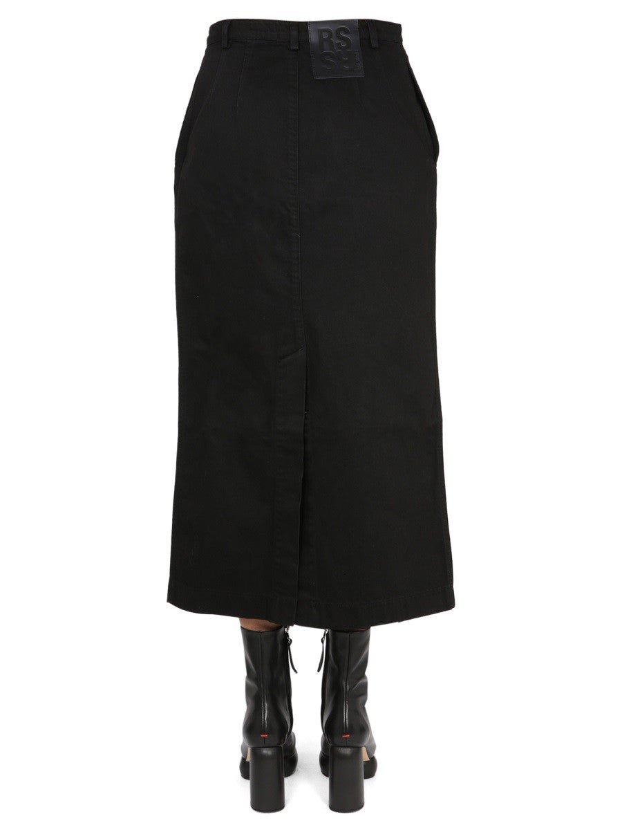 RAF SIMONS MIDI SKIRT