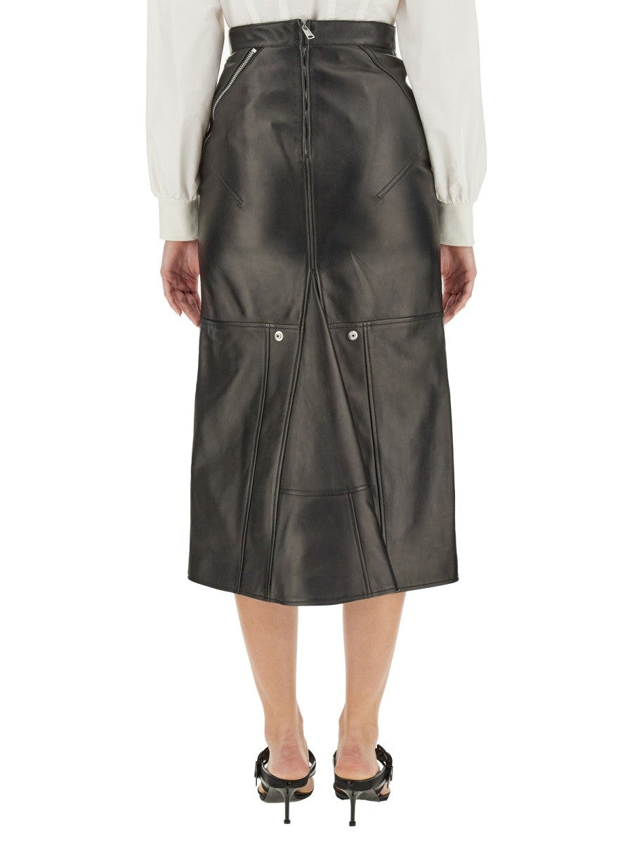 Alexander Mcqueen MIDI SKIRT