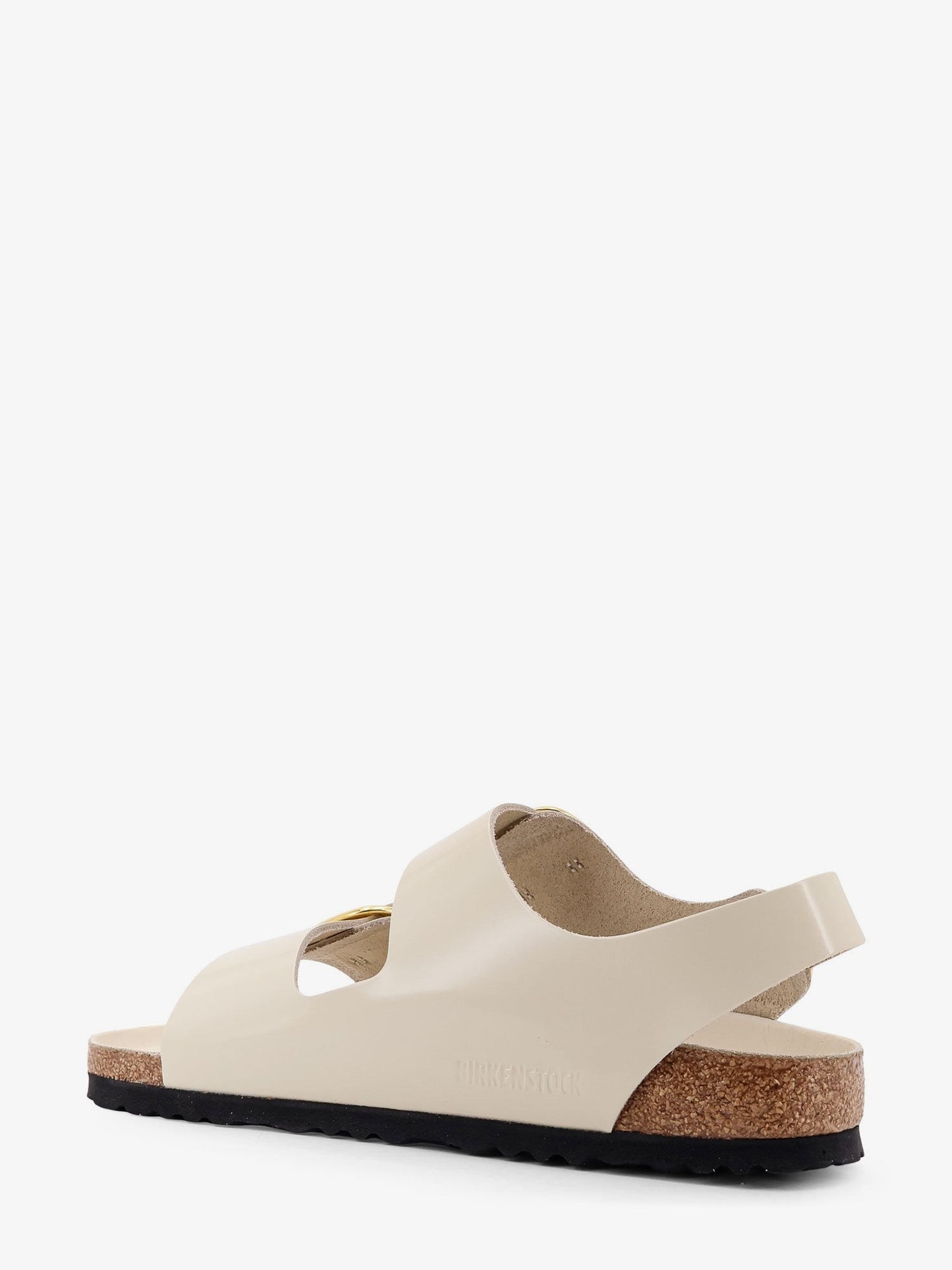 Birkenstock Milano big buckle patent leather sandals