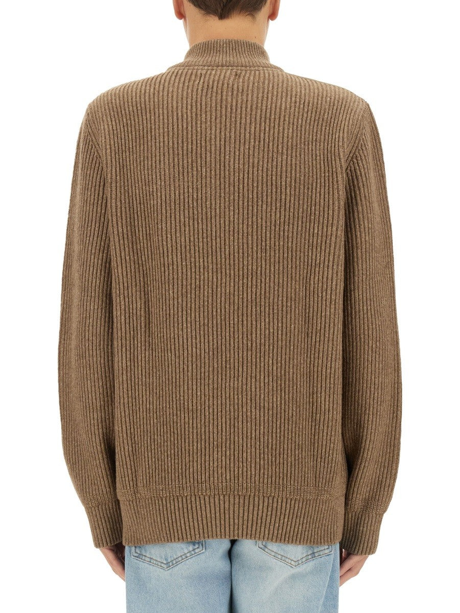 BARACUTA X BARBOUR "MILLER" JERSEY