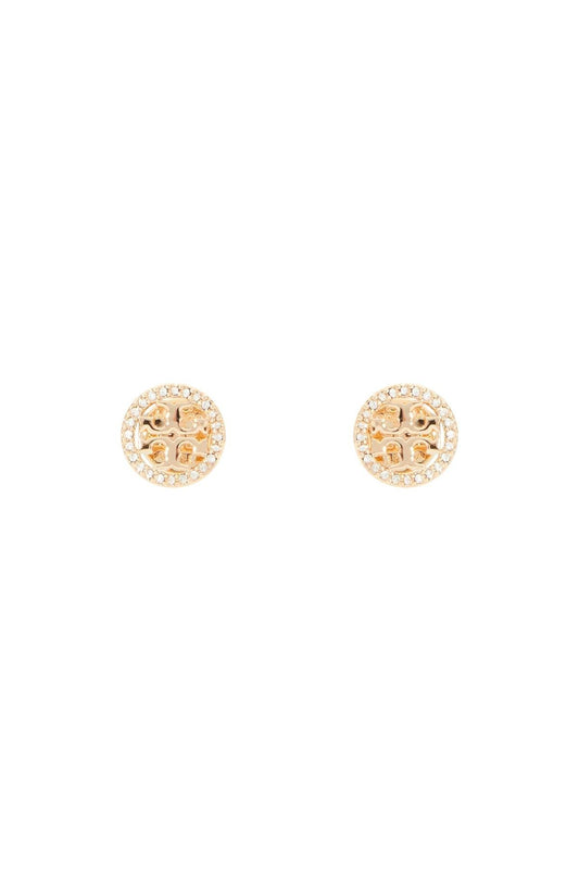 Tory Burch miller pavé stud earrings