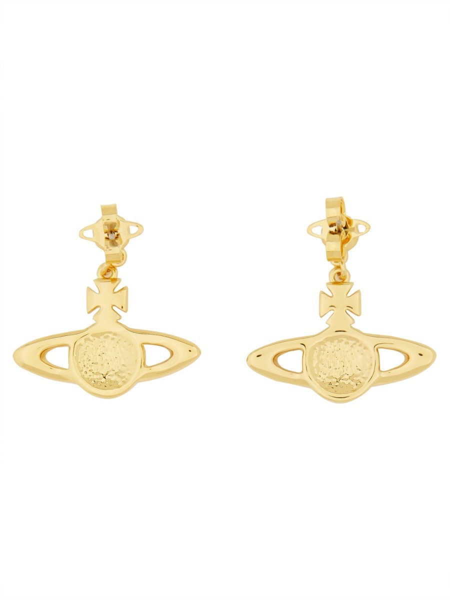 Vivienne Westwood "MINI BAS RELIEF" DROP EARRINGS