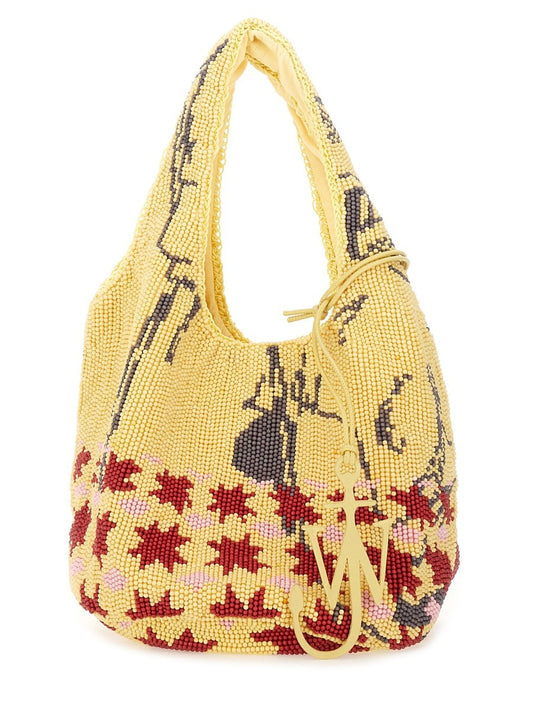 jw anderson MINI BEADED TOTE BAG