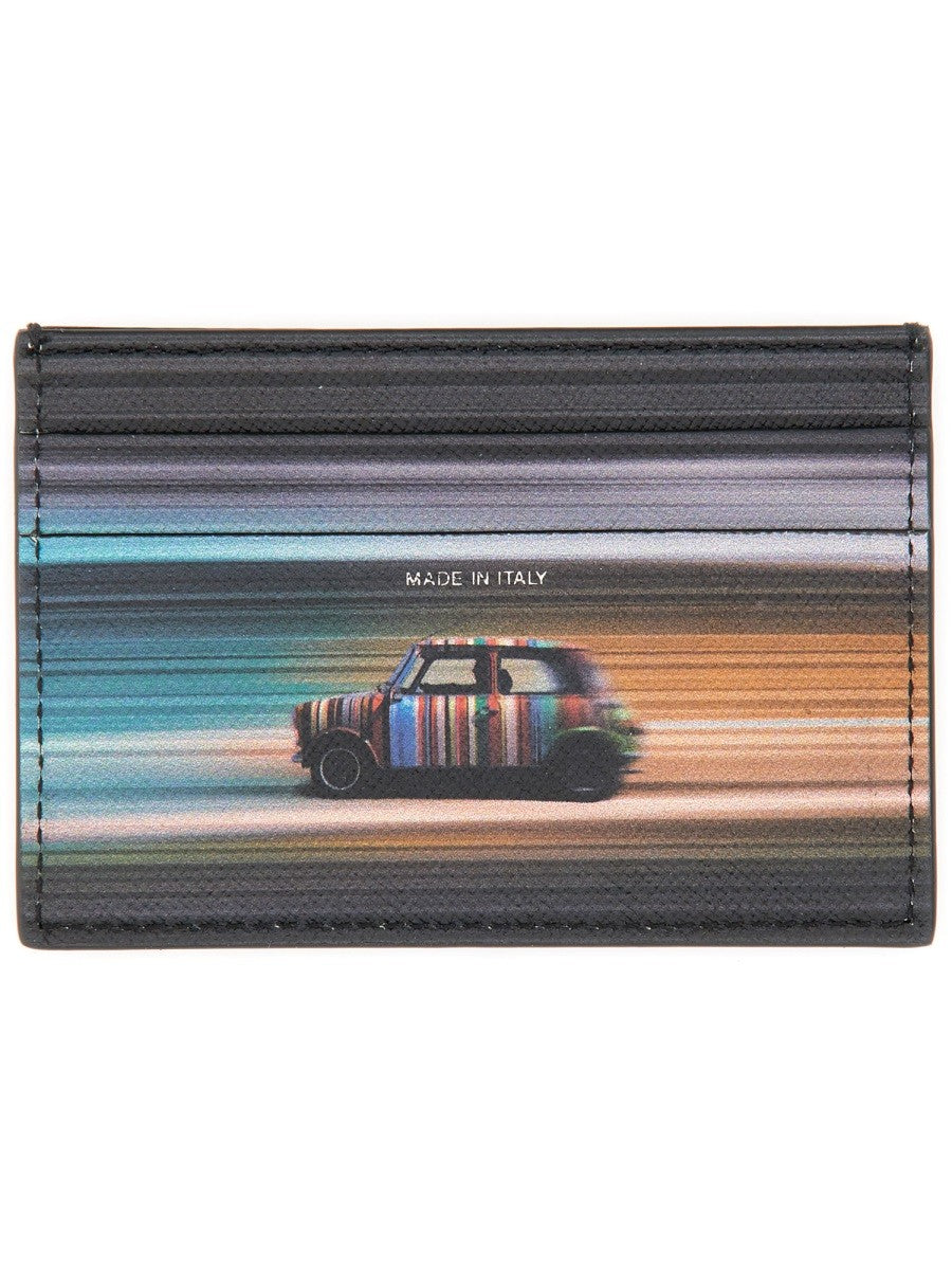 Paul Smith "MINI BLUR" CARD HOLDER