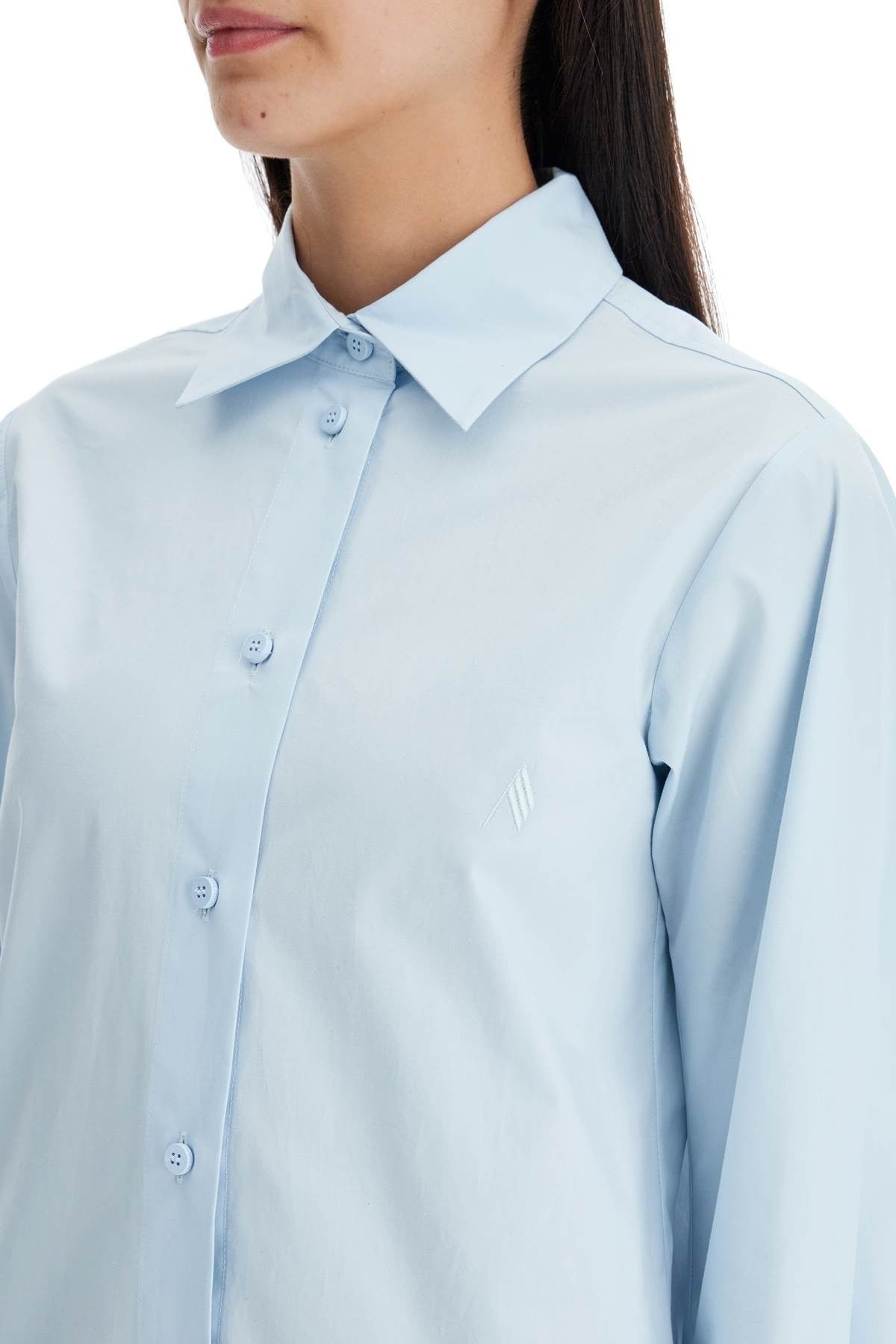 The Attico mini chemisier shirt