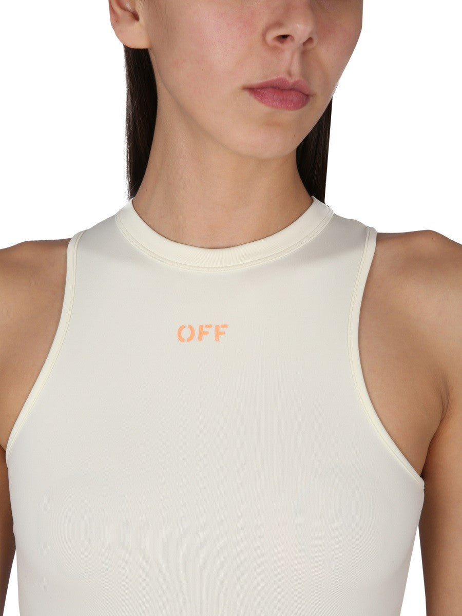 Off-white MINI DRESS