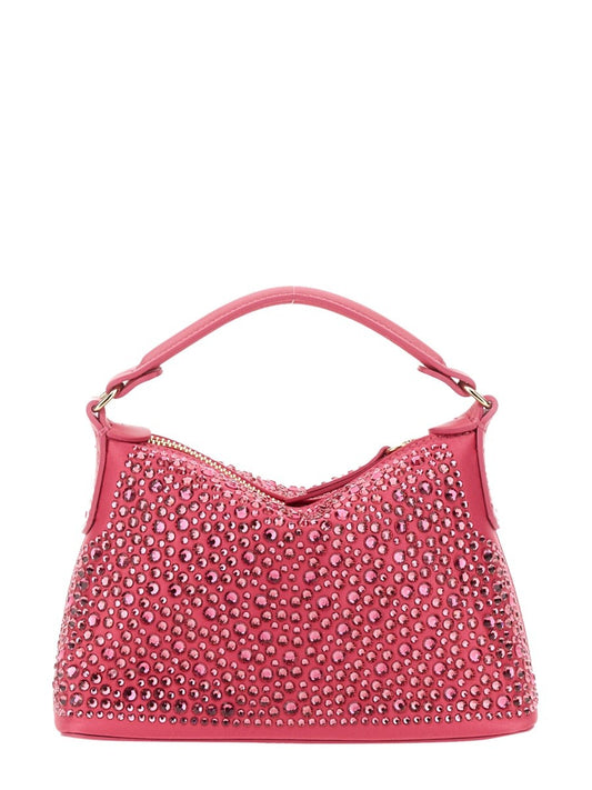 LEONIE HANNE X LIU JO MINI HOBO BAG WITH RHINESTONES