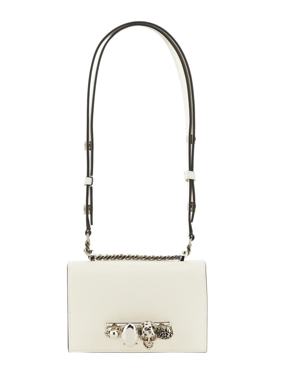 Alexander Mcqueen MINI JEWELLED SATCHEL