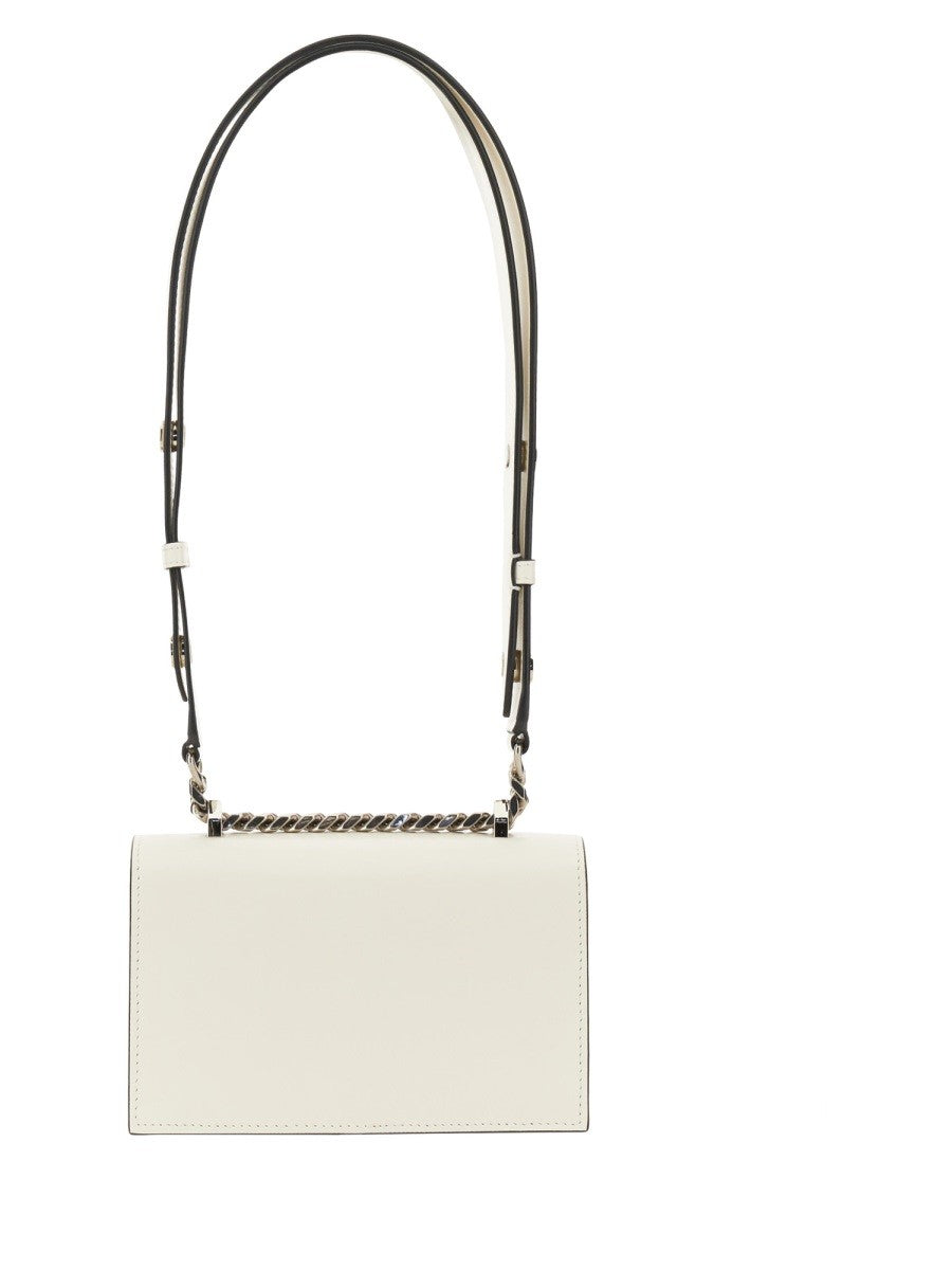 Alexander Mcqueen MINI JEWELLED SATCHEL