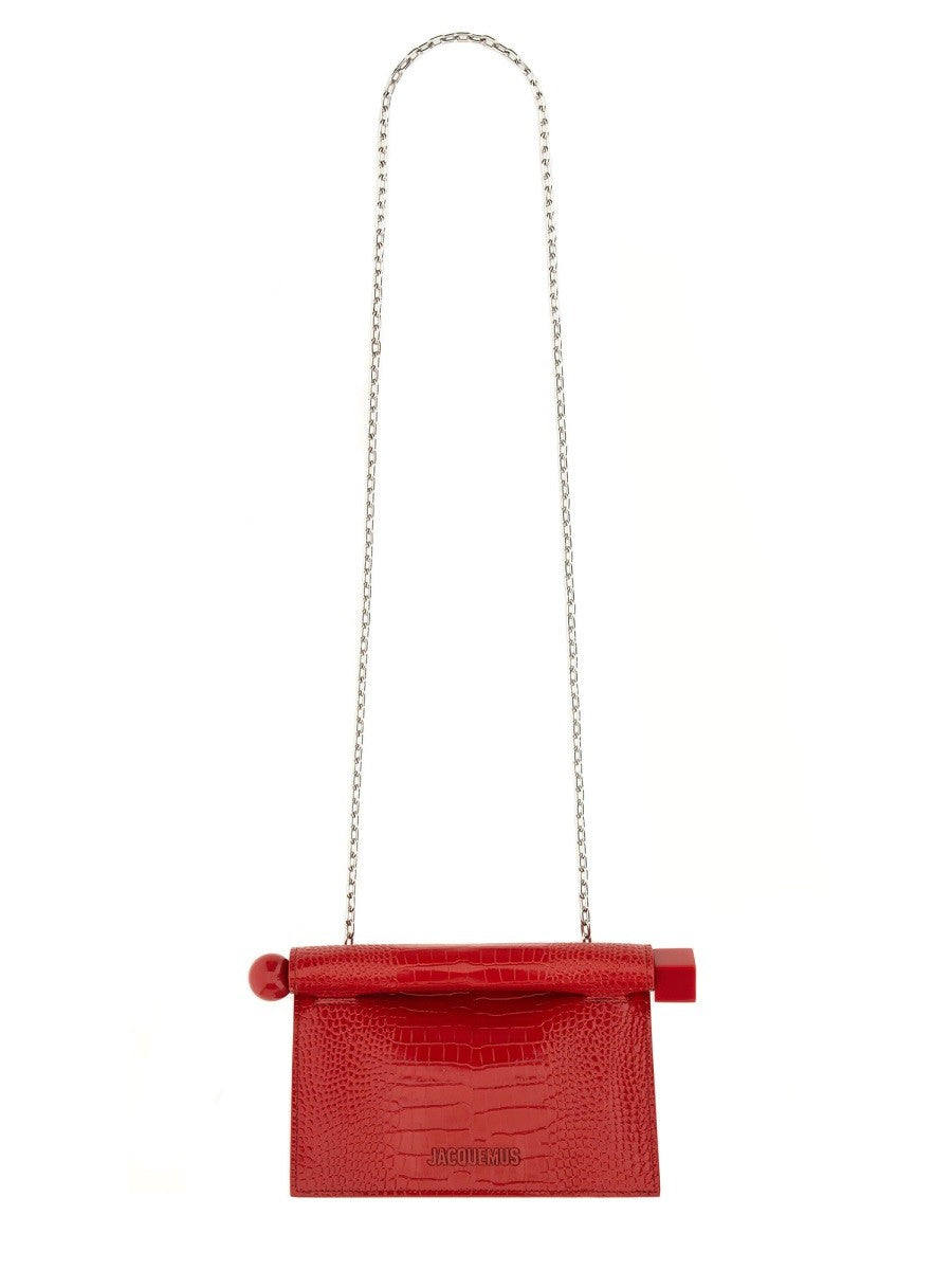 JACQUEMUS MINI "ROND CARRE" CLUTCH BAG