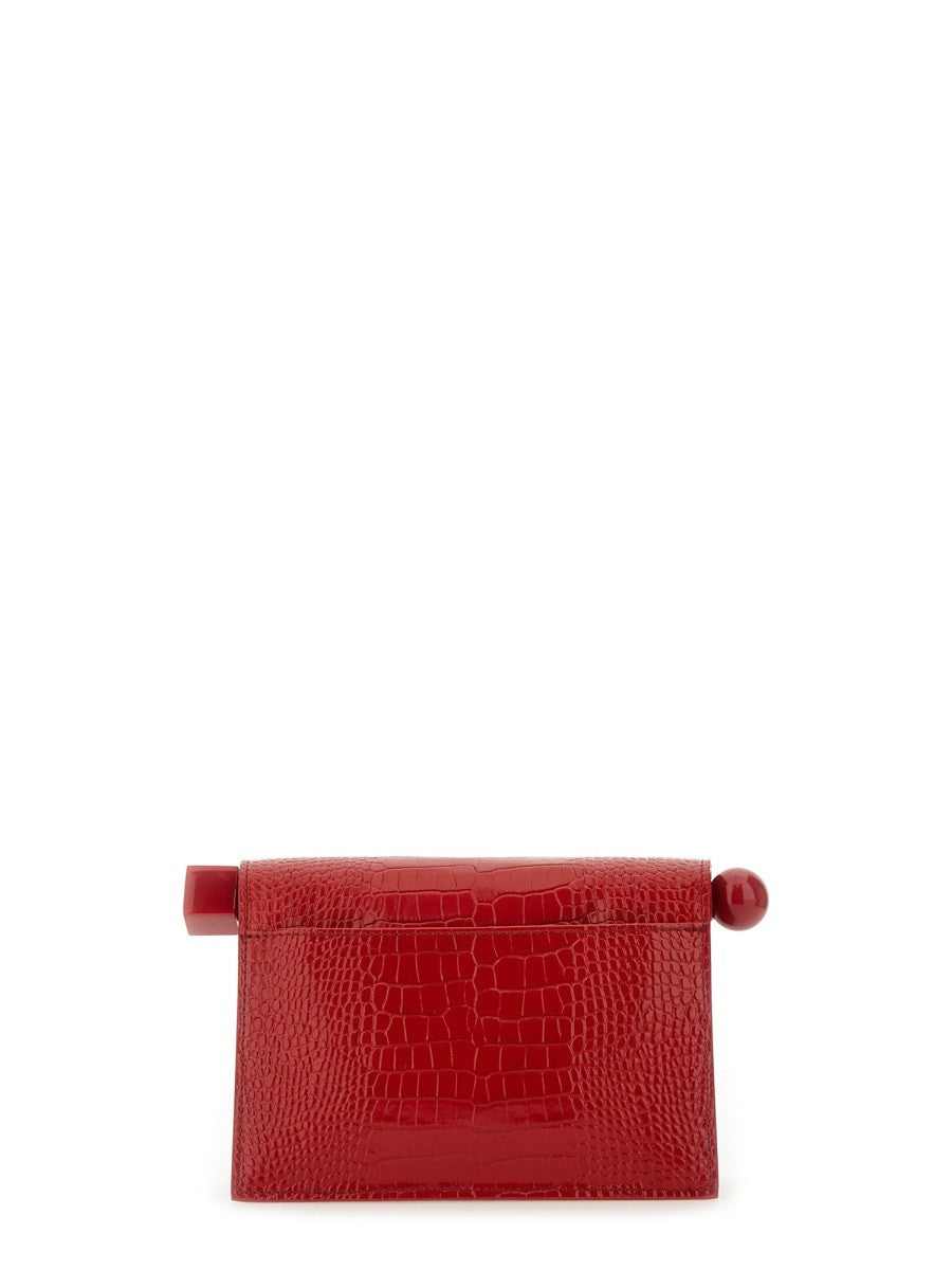 JACQUEMUS MINI "ROND CARRE" CLUTCH BAG