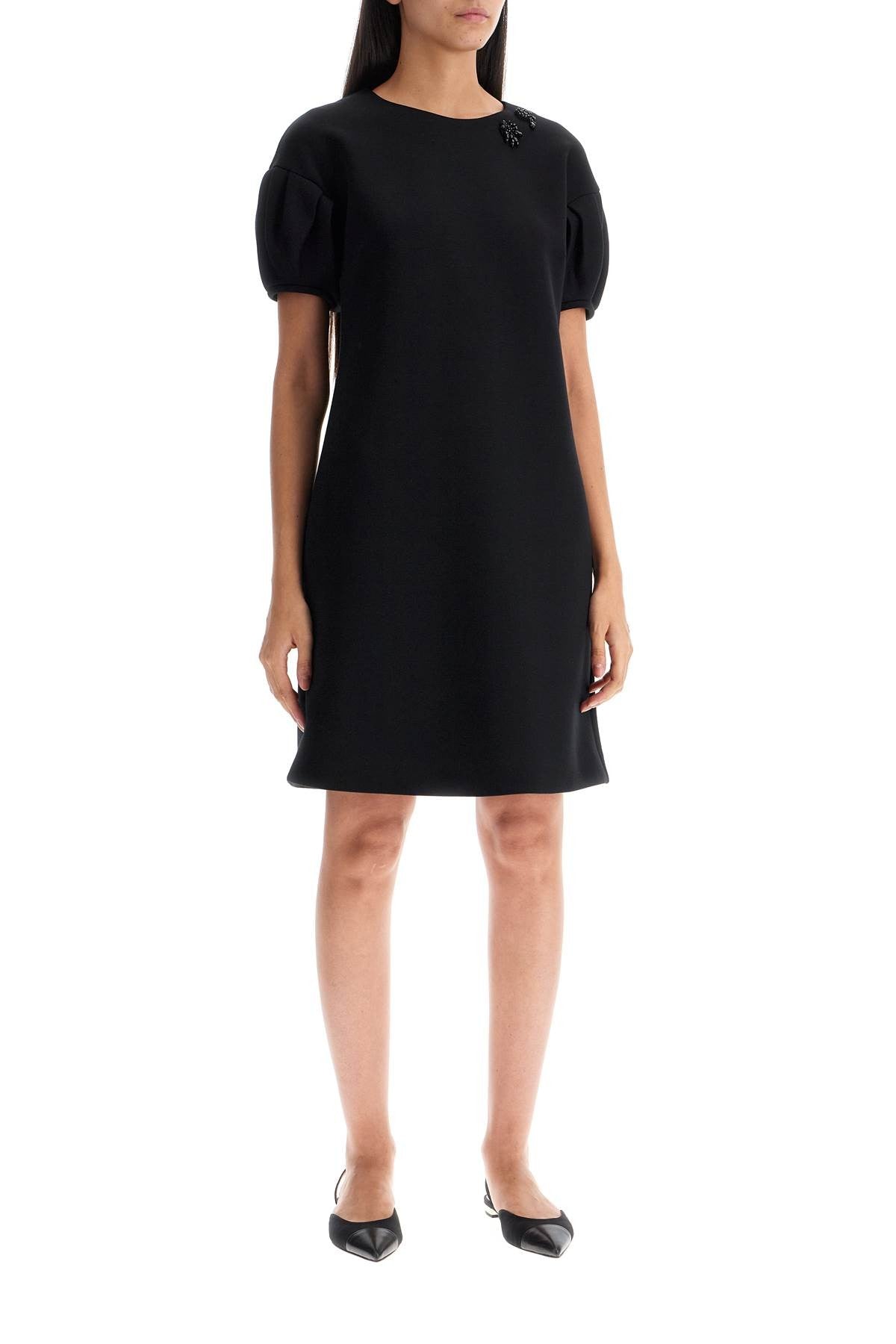 'S MAX MARA mini scuba jersey dress in