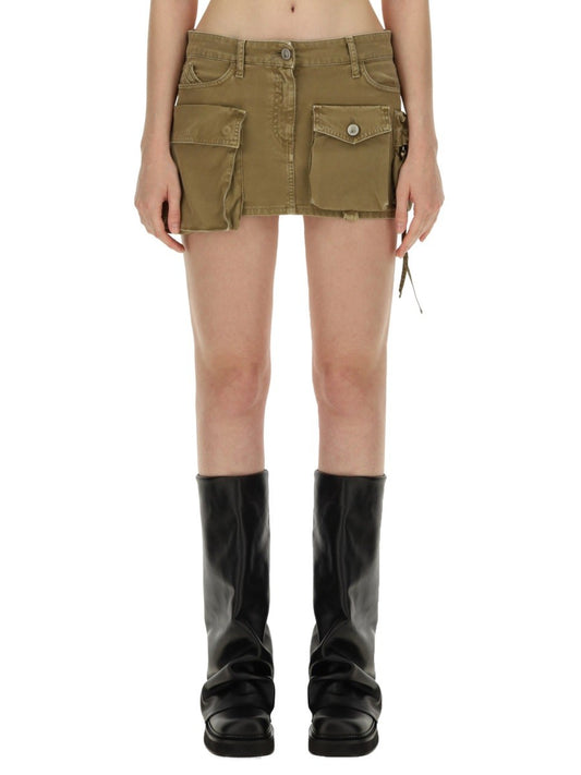 The Attico MINI SKIRT "FAY"