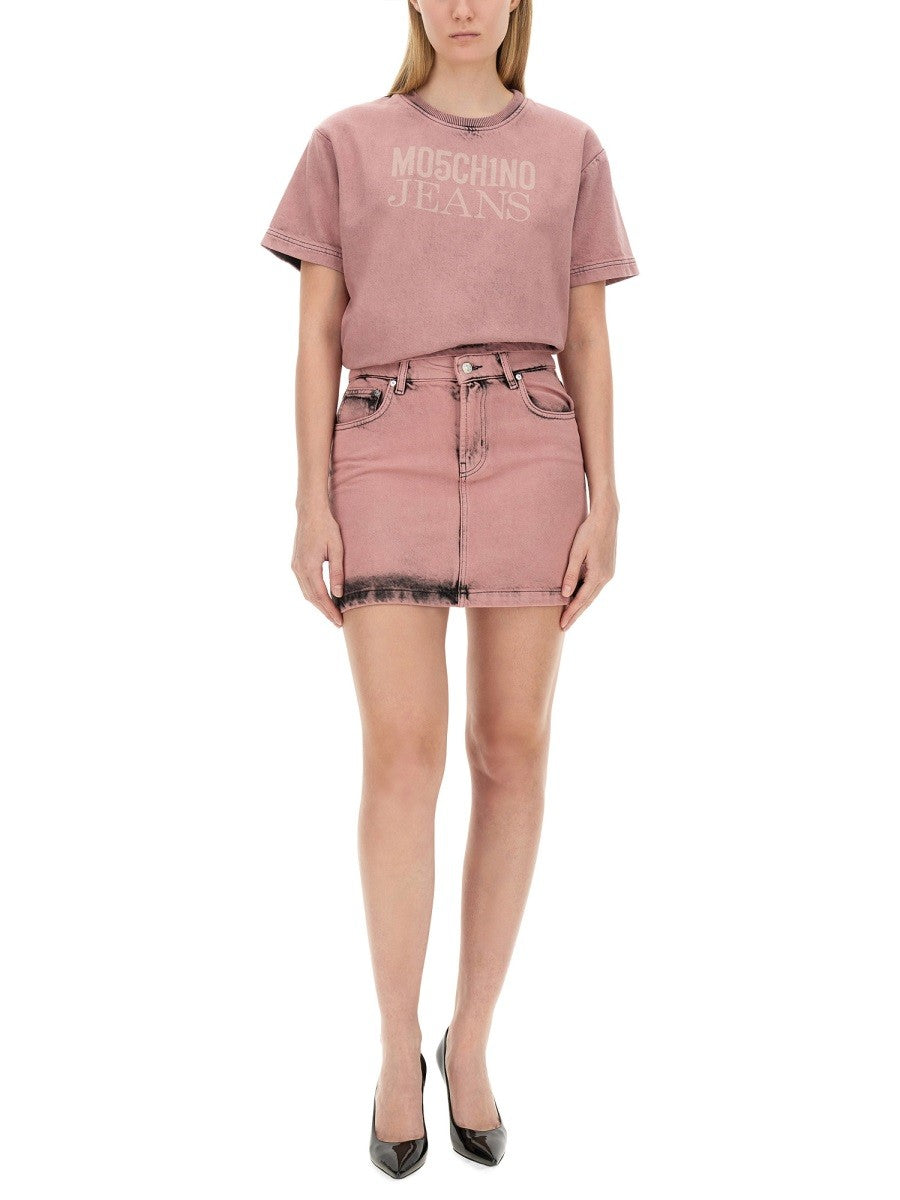 MOSCHINO JEANS MINI SKIRT