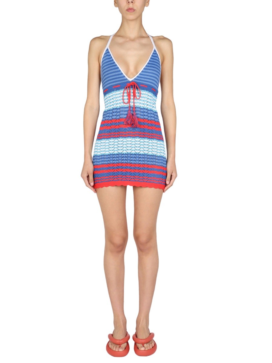 GALLO 1927 MINI STRIPED DRESS