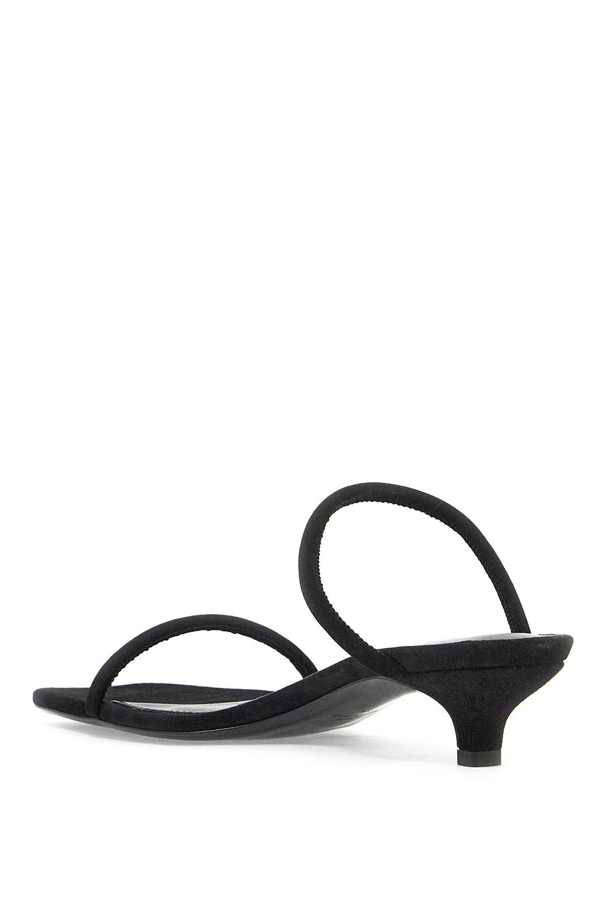 TOTEME minimalist suede leather sandals