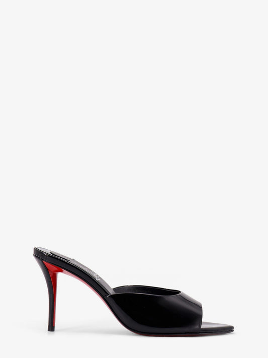 CHRISTIAN LOUBOUTIN Miss Z Mule 80 patent leather sandals