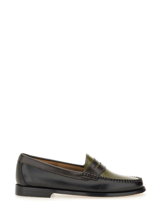 G.H. BASS MOCCASIN "WEEJUNS TRICOLOUR PENNY"