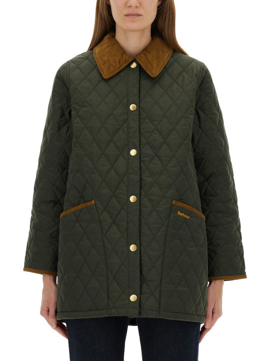 BARBOUR "MODERN LIDDESDALE ICONS" QUILTED JACKET
