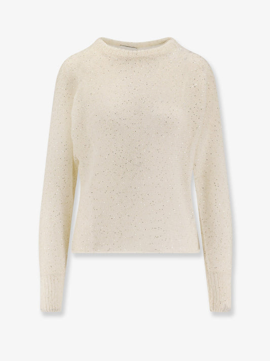 NUDE Mohair blend sweater with sequins