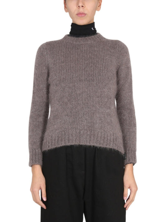 RAF SIMONS MOHAIR CREWNECK SWEATER