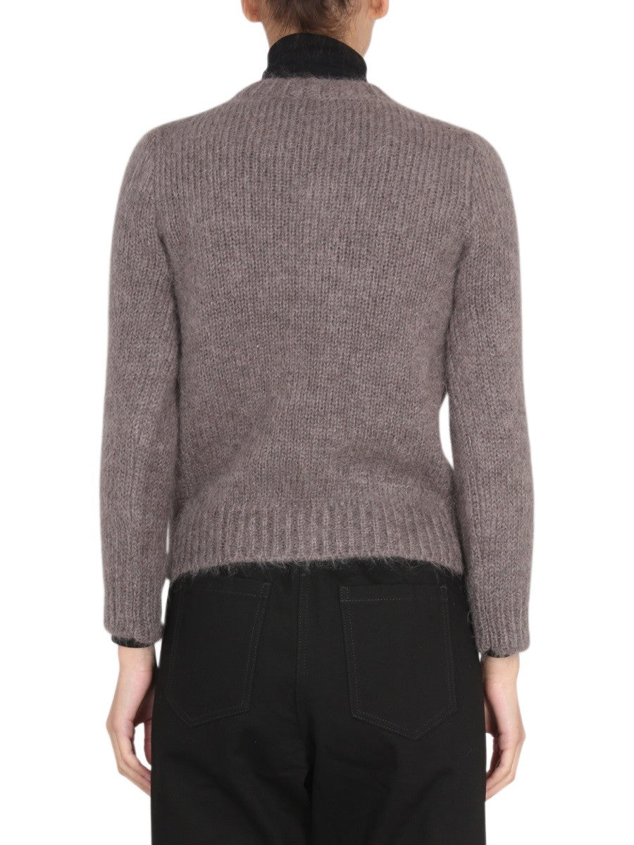 RAF SIMONS MOHAIR CREWNECK SWEATER