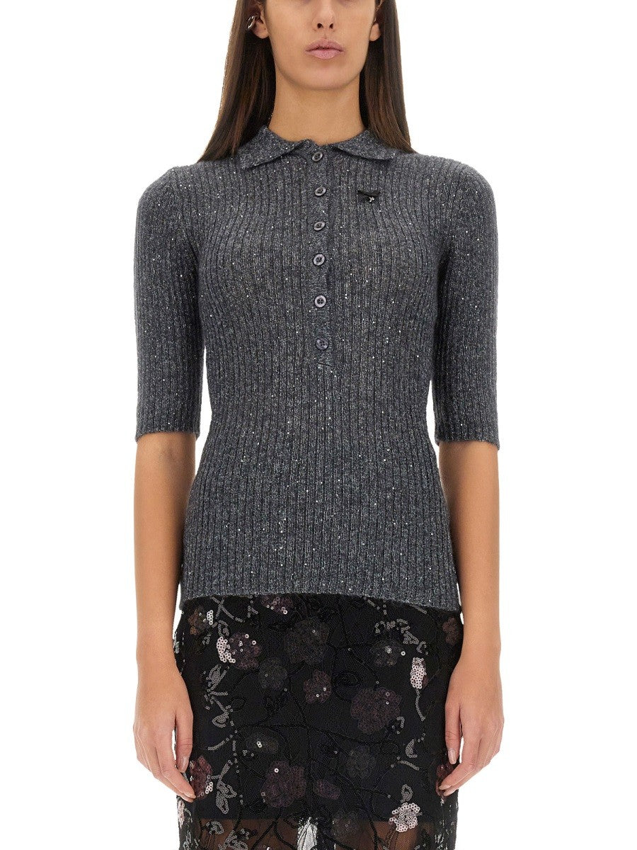 ROTATE BIRGER CHRISTENSEN MOHAIR SWEATER