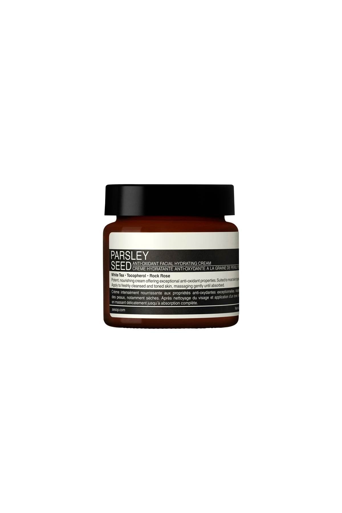 AESOP moisturizing cream with parsley seeds -