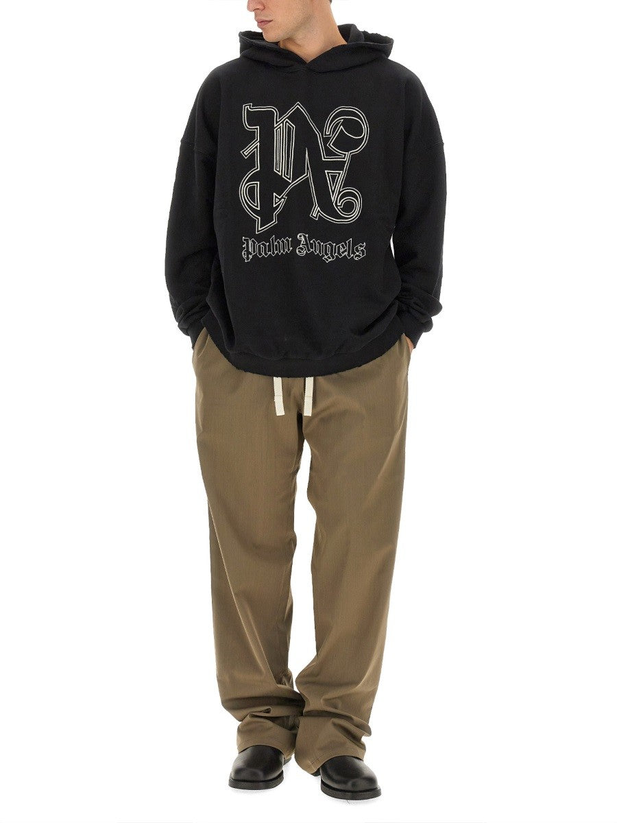 Palm Angels MONOGRAM LOGO SWEATSHIRT