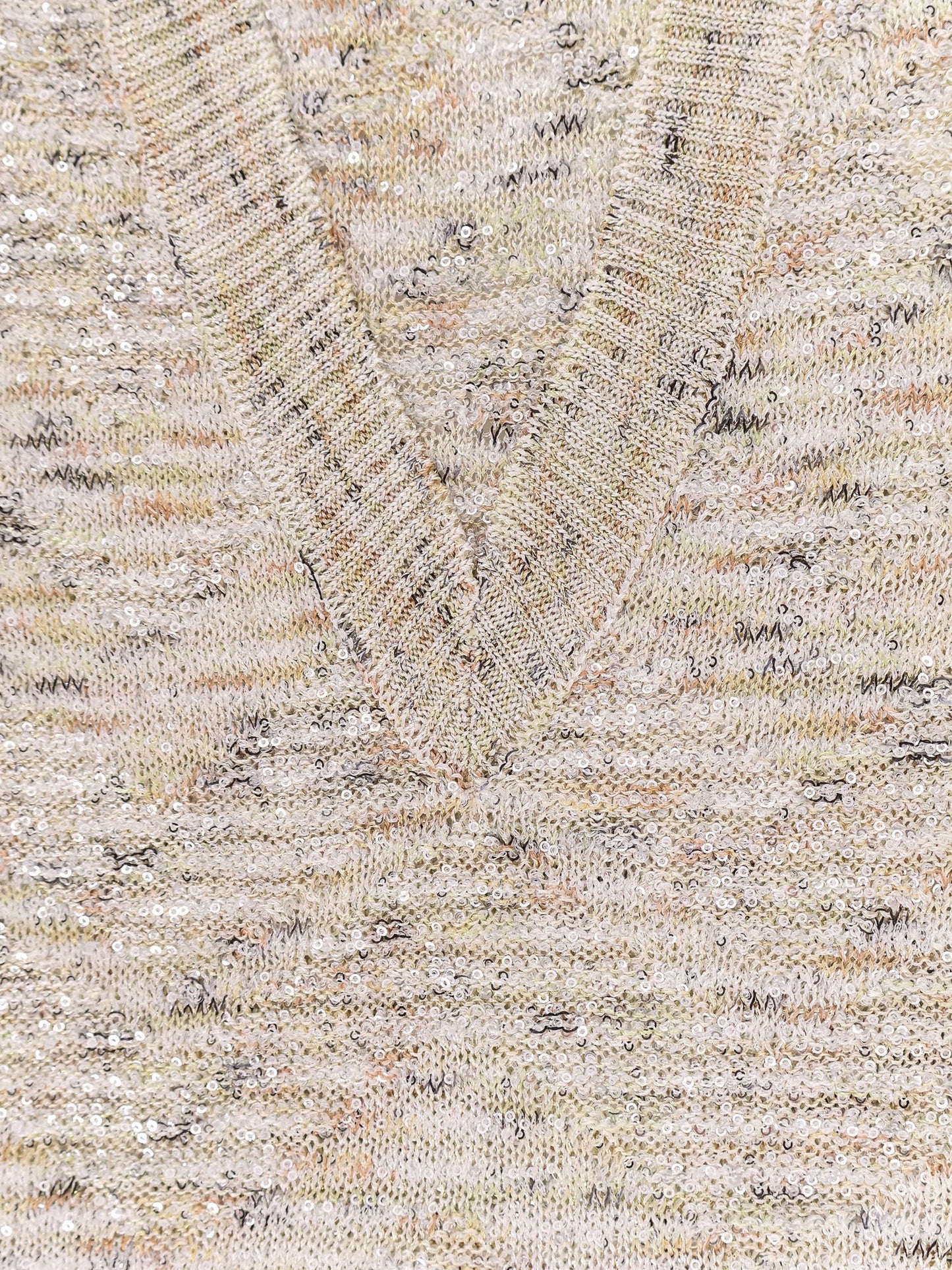 Missoni Multicolor viscose blend top with sequins