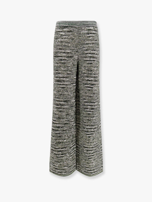 Missoni Multicolor viscose blend trousers with sequins