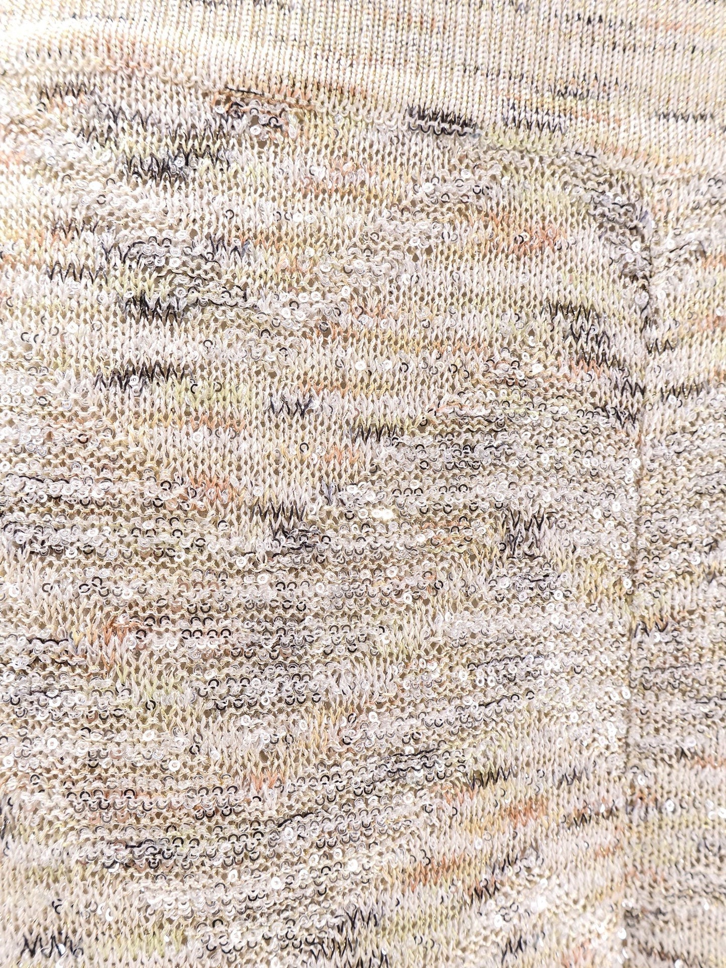 Missoni Multicolor viscose blend trousers with sequins