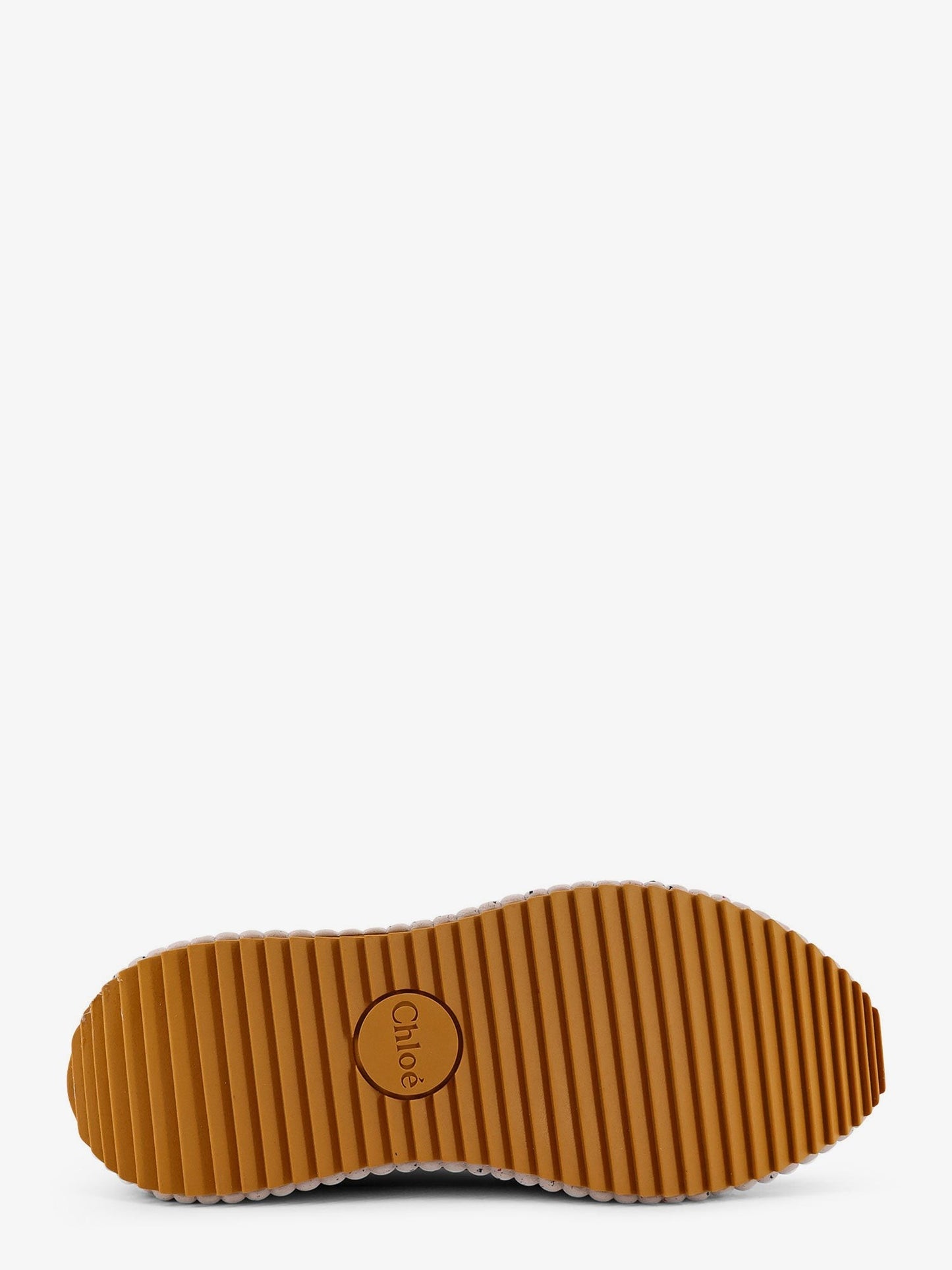 CHLOE' Nama low-top mesh sneakers with suede inserts