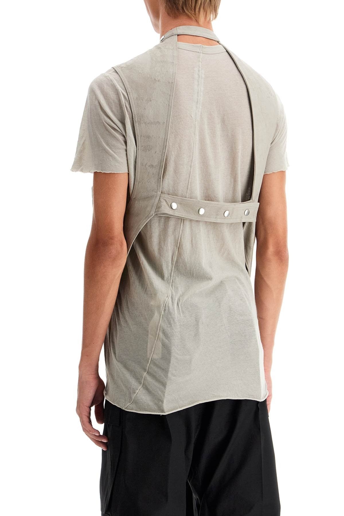 RICK OWENS nappa leather cargo vest for