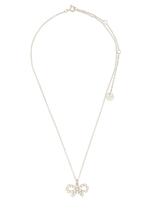 SELF-PORTRAIT NECKLACE WITH BOW