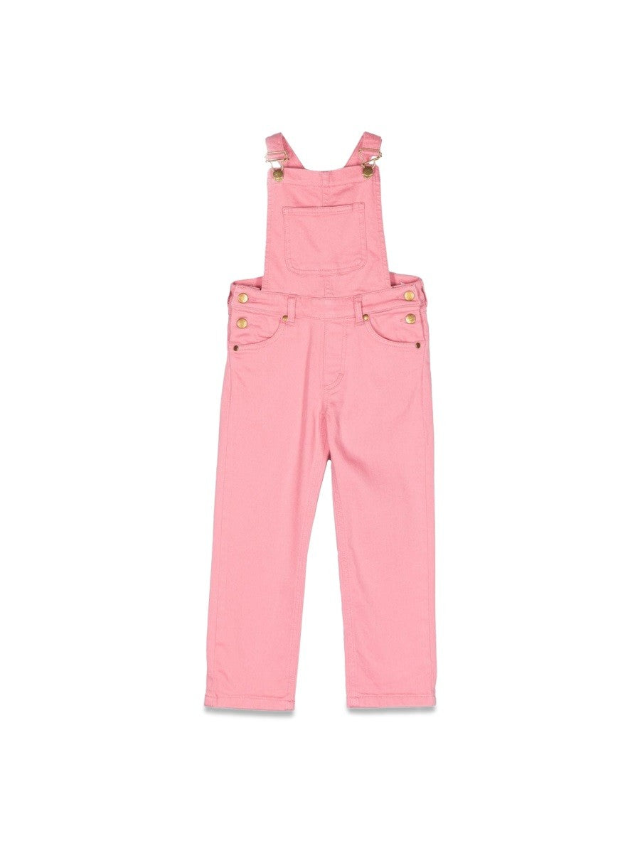 MINI RODINI nessie twill dungarees