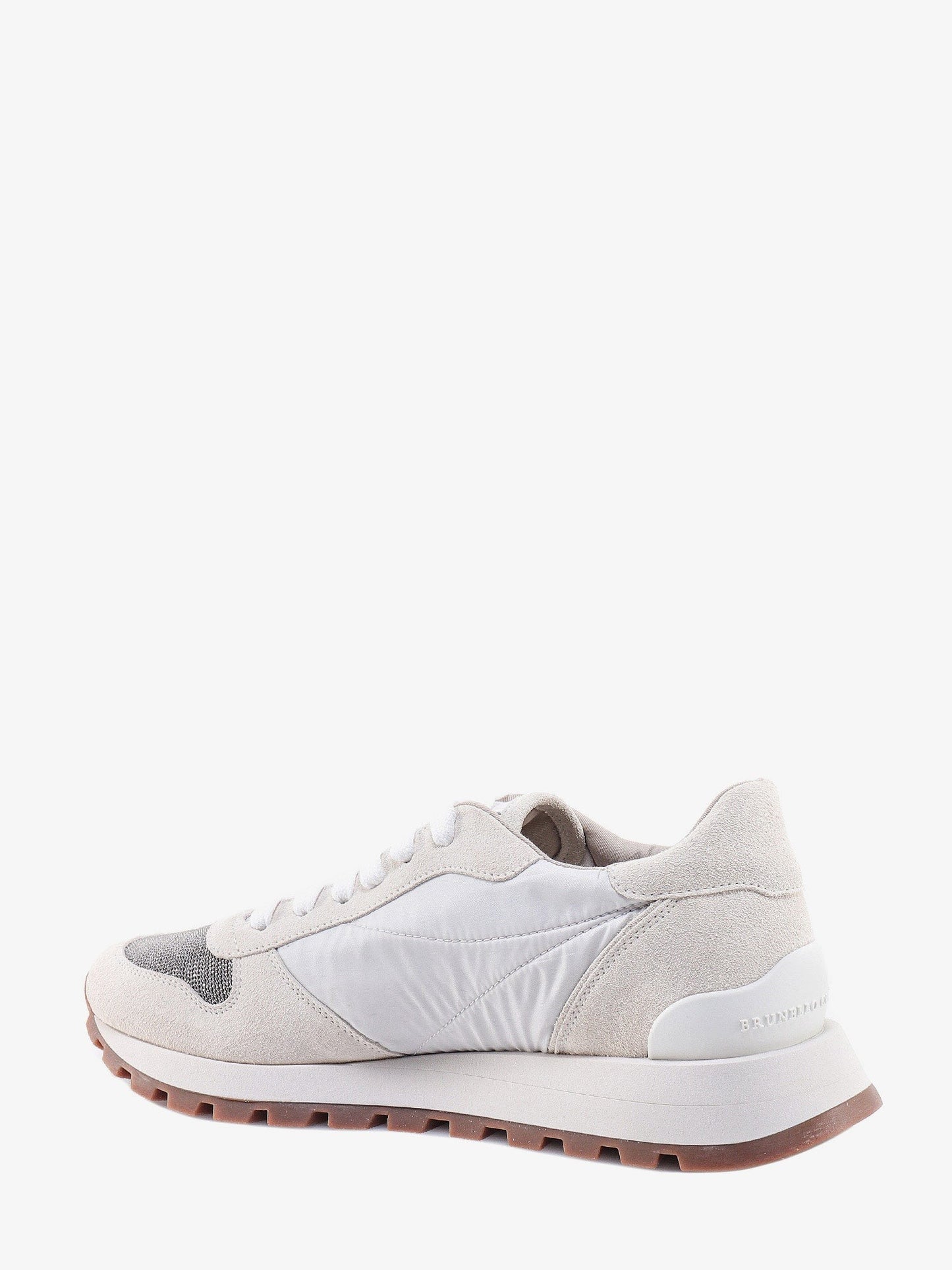 Brunello Cucinelli Nylon and suede sneakers