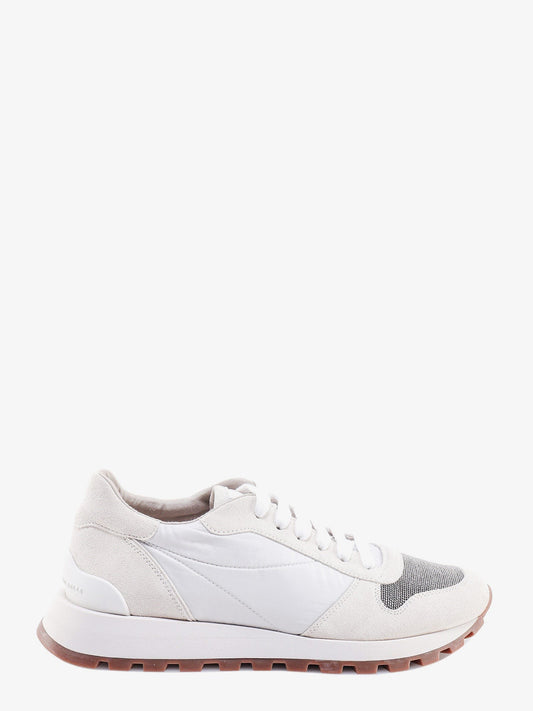 Brunello Cucinelli Nylon and suede sneakers