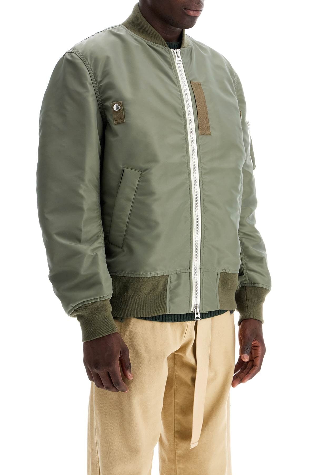 Valentino Garavani nylon bomber jacket