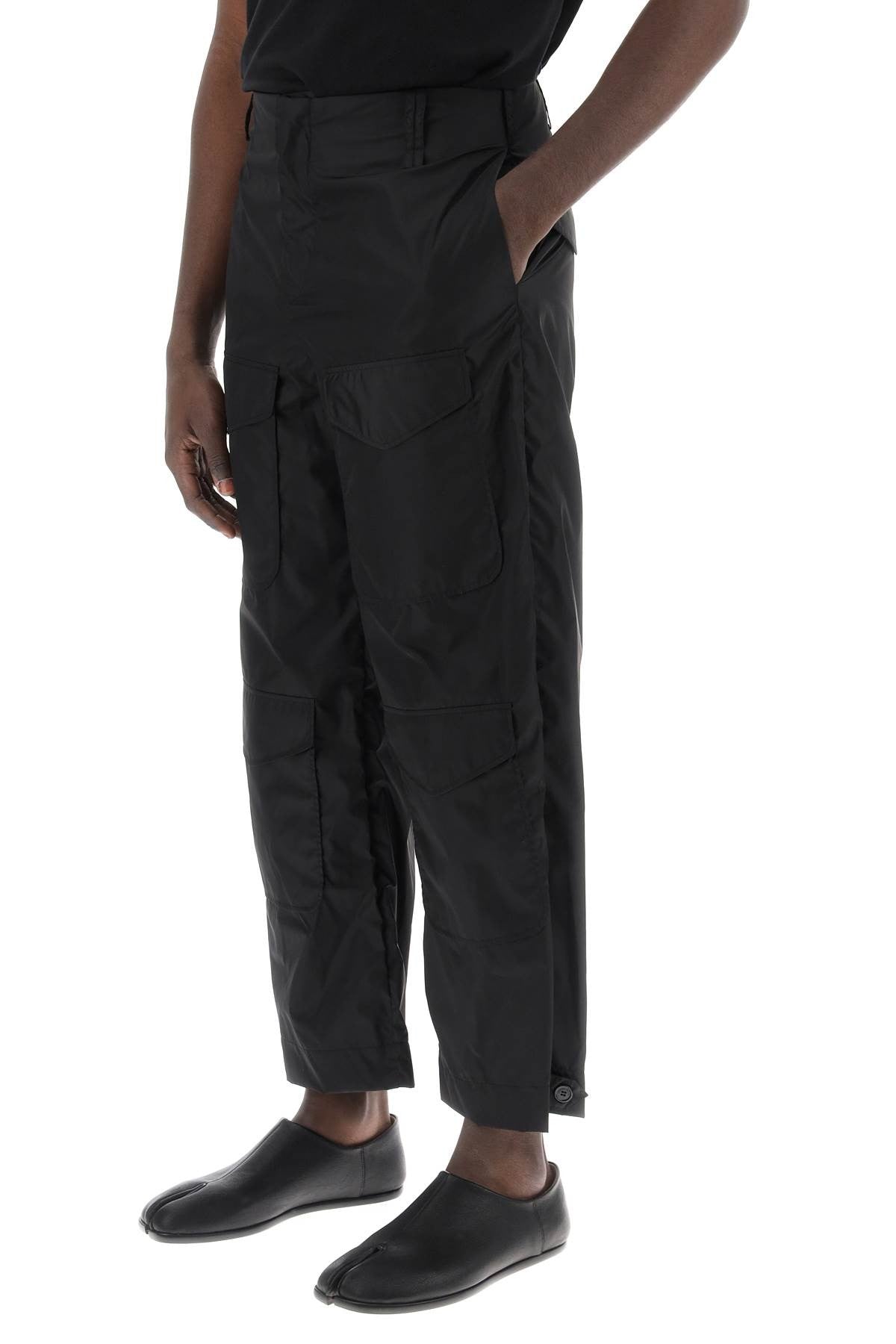 Kenzo nylon cargo pants for men