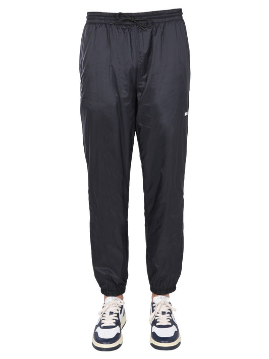 msgm NYLON JOGGING PANTS