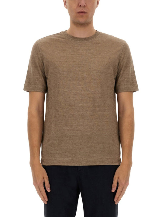 Zegna OASIS LINEN T-SHIRT