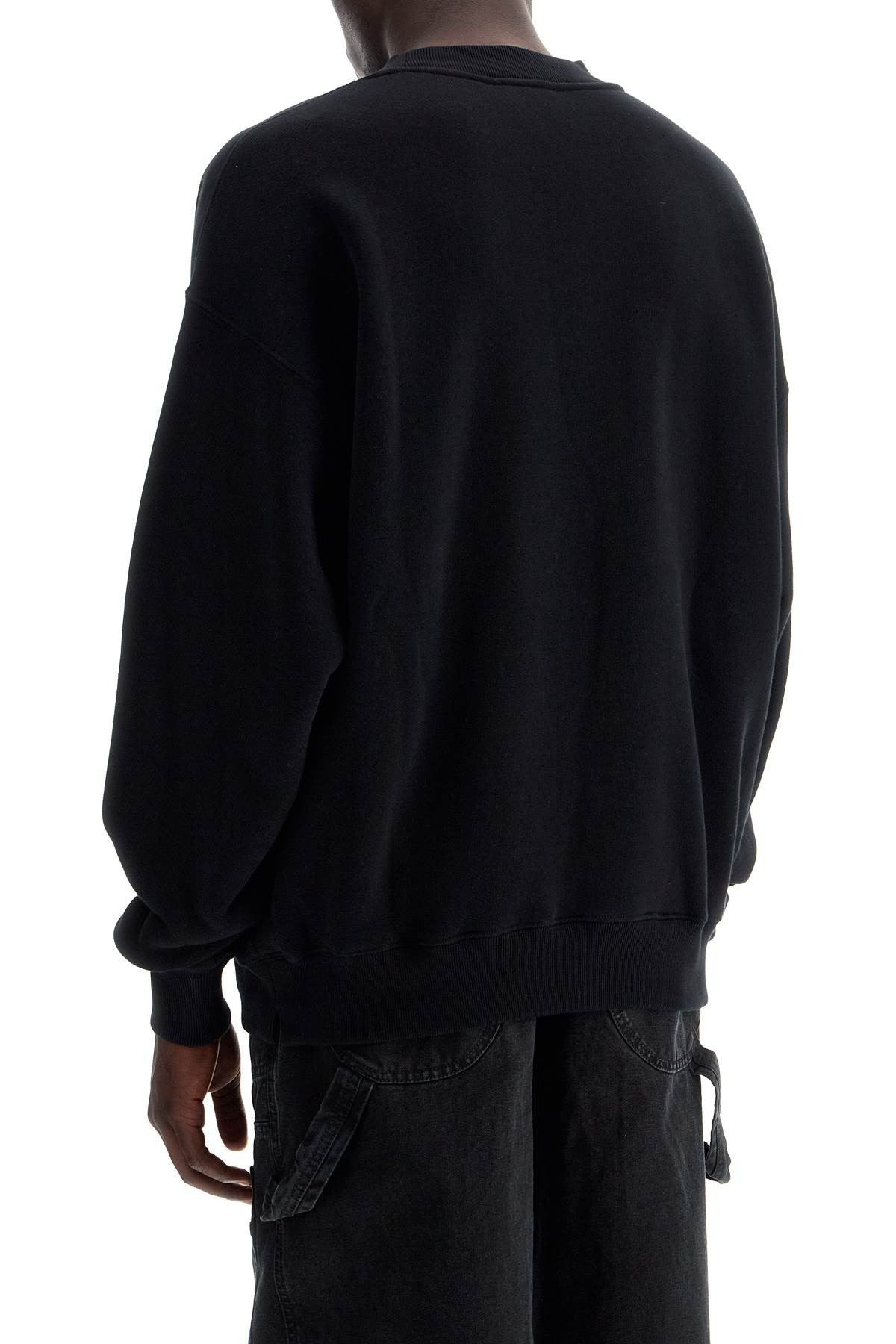 Off-white "off printed crewneck sweatshirt